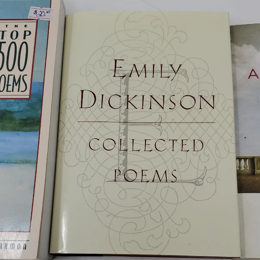 Emily Dickinson Collected Poems Book, Billy Collins, William Harmon Book Bundle